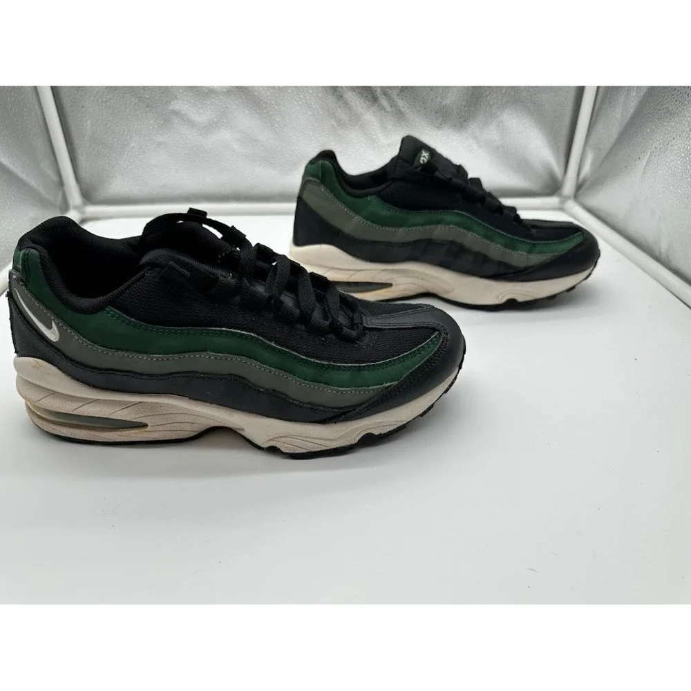 Nike Air Max 95 Black Forest Green Mens Running Shoes Sneakers DQ9001-001